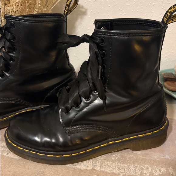 Black Dr. Marten 1460 Boots - Picture 5 of 8